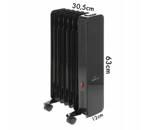 Mission Air Grzejnik olejowy OSLO 1500W Black WiFi - 1590308 - zdjęcie 10
